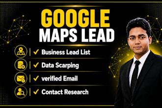 do google maps lead generation and local business research