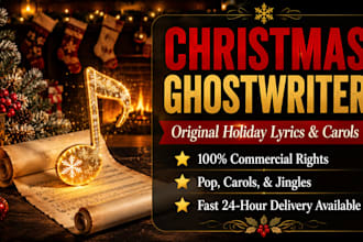 ghostwrite your christmas song