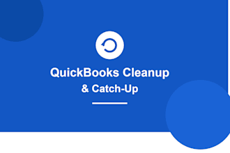quickbooks cleanup and catch up bookkeeping services