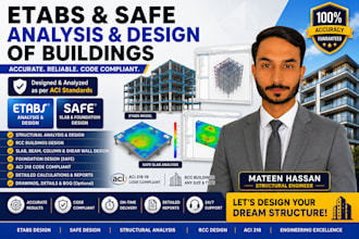 analyze and design high rise buildings in etabs and safe