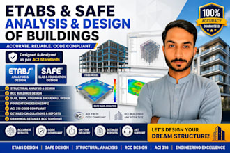 analyze and design high rise buildings in etabs and safe