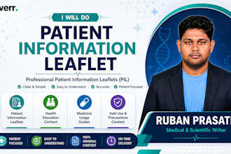 write professional patient information leaflets