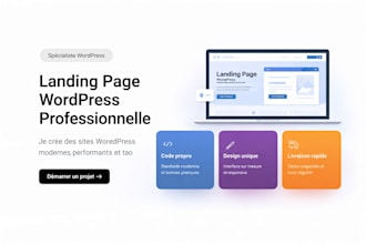 je vais réaliser un site wordpress pour votre entreprise