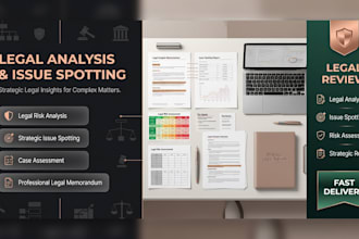 provide expert legal analysis and strategic issue spotting by an attorney