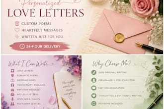 write personalized love letters poetry and messages