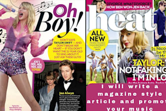 publish and promote your music article and magazine websites seo