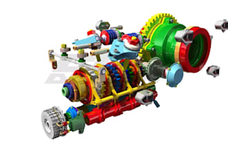 design gearbox,gear drive system,transmission cad,mechanical assembly,solidworks