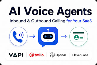 build ai voice agents with inbound and outbound calling for your saas app