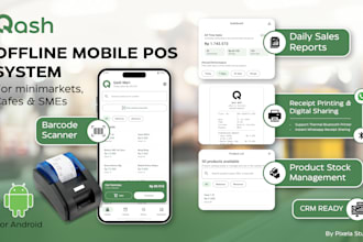 provide a ready to use offline pos android for your business