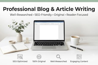write engaging blog posts and articles