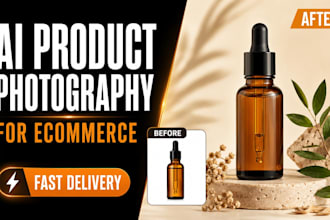 create professional ai product photography for ecommerce