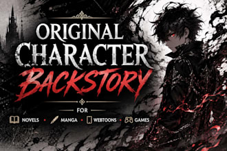 create an original character backstory