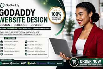 design godaddy website redesign godaddy website on godaddy website builder airo