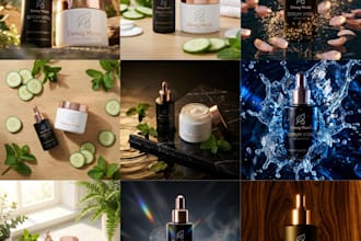 create high end premium ai product photography for brand