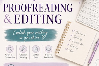 proofread edit and rewrite your writing professionally
