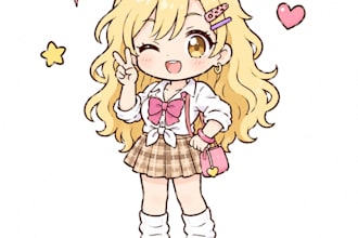 draw cute chibi anime art