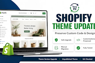 update and upgrade your shopify theme while preserving customizations