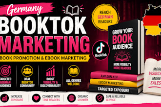 do germany booktok marketing book promotion ebook marketing  booktok promotion