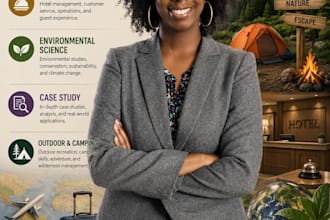 do tourism management, hospitality, environmental science, outdoor and camping