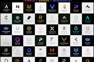 design a unique minimalist logo