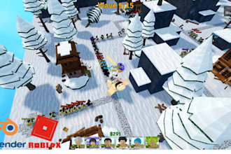 develop roblox games with roblox studio, lua scripting, and custom game systems