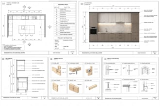 create fabrication ready joinery, millwork and cabinetry shop drawings