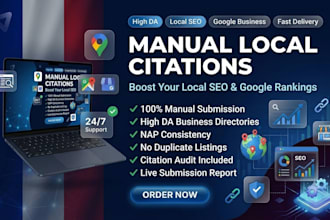 build top france local citation for your bussiness