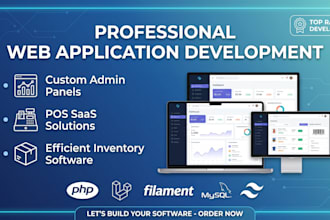 develop a custom pos saas, inventory software, and admin panel