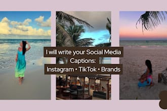 write social media captions that attract and convert