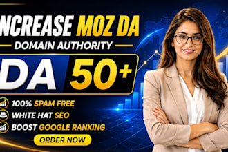 boost your website moz da 50 with premium high da backlinks