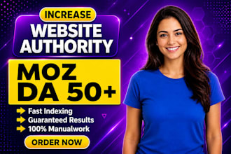 boost your website moz da 50 with premium high da backlinks