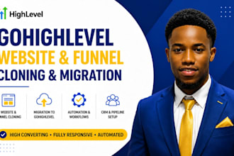 setup gohighlevel website migrate ghl funnel build clone sales funnel automation