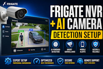 install and configure frigate nvr with home assistant for your cameras