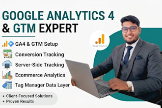 google analytics 4 ga4 and GTM conversion tracking