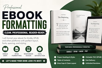 design professional ebooks, workbooks and PDF layouts