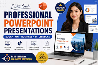 design professional presentation slides in powerpoint