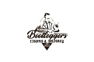 design attractive new cigar bar logo