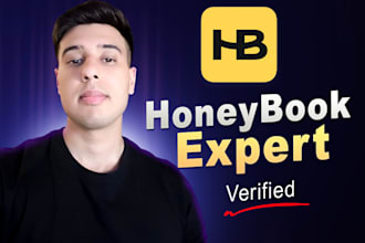 set up honeybook CRM workflows and automation for creative studios