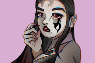 draw sfw anime art
