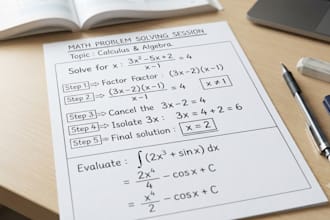 solve advanced calculus algebra and physics problems