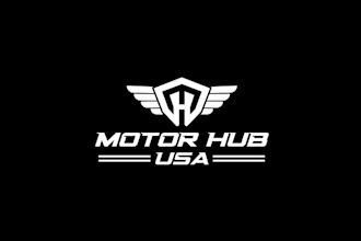 design powerful car dealership business logo