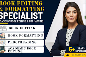 do proofread, line and copy edit your academic book or scholarly manuscript