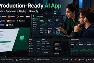 make your lovable base44 replit or bolt app production ready