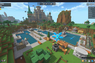 build roblox studio map for full roblox game development