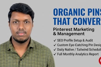 be your professional pinterest manager and marketing expert