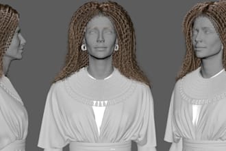 3d 3d character modeling design