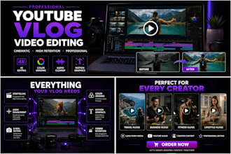 edit engaging youtube vlogs