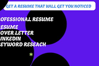 write an ats resume