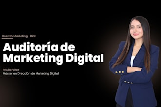 auditoría de marketing digital con plan de acción para tu negocio