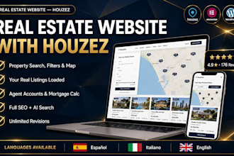 build a real estate website with houzez and wordpress